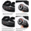 Modern Minimalist Bicycle Lock Chain Anti-Theft Portable Design Black 6