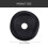 Passive Bass Radiator Speaker Cone Black for Home Audio 2