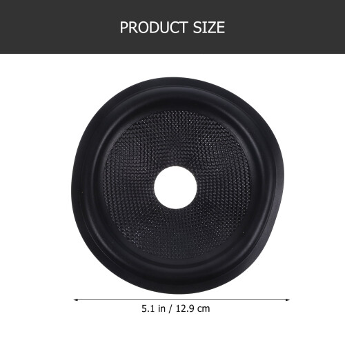 Passive Bass Radiator Speaker Cone Black for Home Audio 1