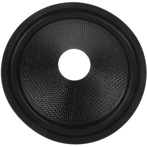 Passive Bass Radiator Speaker Cone Black for Home Audio 2