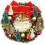 Mini Christmas Trees with Wooden Base 8 pcs 5