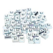 Slider Nut 20# M5 Steel TType 3D Printer Accessories Fastener Bulk of 50
