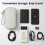 Reiseveske for USB-kabler og headset, 1 stk. 3