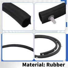 Car Hood Rubber Seal Bonnet Strip Body Side Rubber Clips for Pajero Montero Shogun V93 V97 V98 V95 2007-2020 5902A054