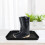 Black Shoe Tray Compact Nonslip Reusable 3 pcs 4