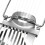 Stainless Steel Egg Cutter 1 Packs Multi-Functional Egg Fruit Slicer Egg Divider Kitchen Utility Gadget 5