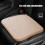 Car Seat Cushion Universal Beige Ventilated Raised Silica 7