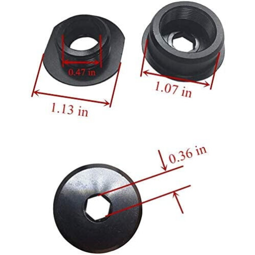 2pcs Cable bushings Replacement for 2013-2018 Ford Focus ST and RS variable speed cable bushings 1