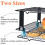 4-Pack Silicone Wire Rack Stackers – Space-Saving Vertical Organizer for Baking Cooling Racks, Countertop Storage Solution 5