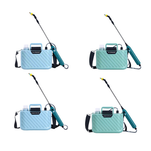 Schultermontiertes-8L quadratisch blau 1