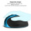 Wireless Optical Vertical Mouse 3rd Gen – 1600DPI, Sky Blue 9