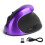 Wireless Optical Vertical Mouse 3rd Gen, 1600DPI, Purple 2