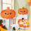 Halloween & Thanksgiving Crochet Kit for Beginners – Pumpkin Pattern with Video Tutorials, DIY Craft Gift 5