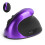 Wireless Optical Vertical Mouse 3rd Gen, 1600DPI, Purple 12