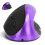 Wireless Optical Vertical Mouse 3rd Gen, 1600DPI, Purple 7