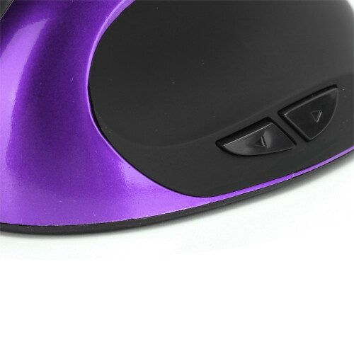 Wireless Optical Vertical Mouse 3rd Gen, 1600DPI, Purple 2