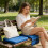 Useful Sports Gathering Seating 600D hard Fabric Soft-Blue 6