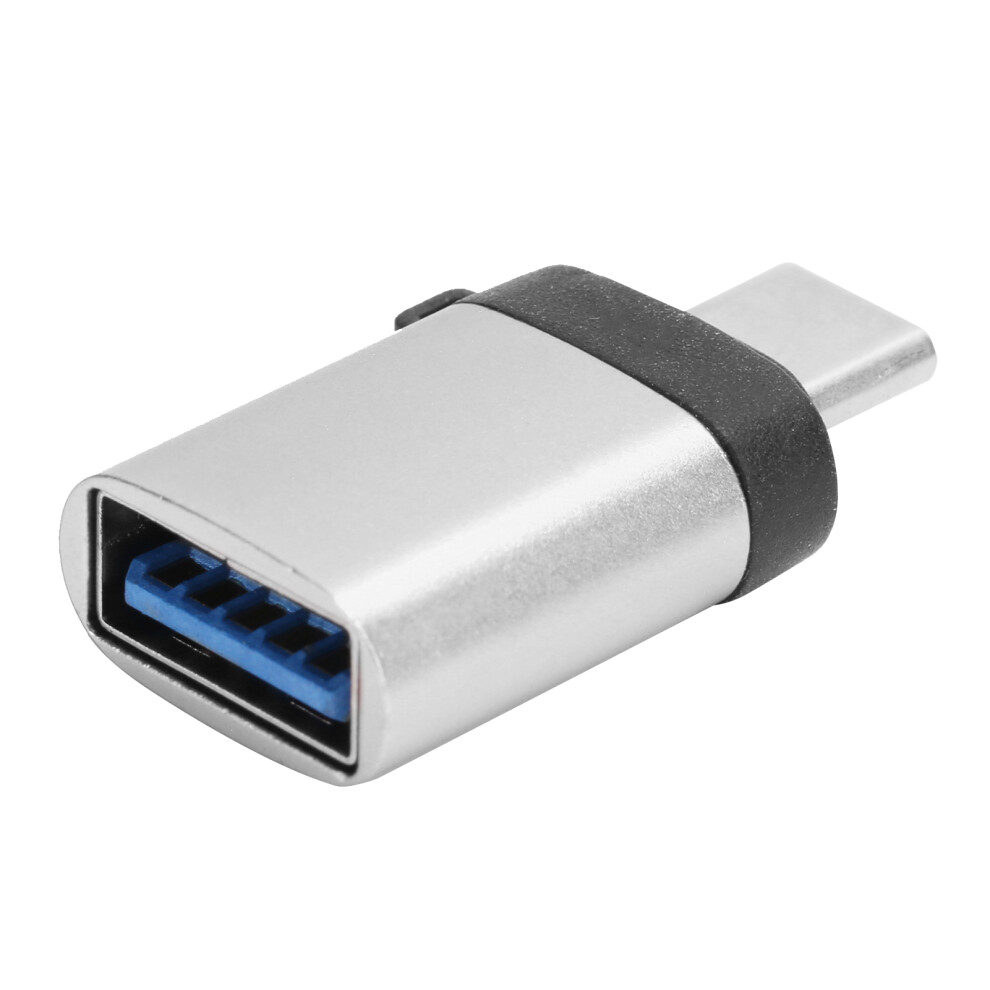 Usb 3.0 Female To Type-C Otg Adapter Silver 7340572386526