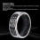R9 Silber Smart-Ring 20 mAh Ø 22,2 mm Größe 13 7