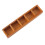 Shopping Mart Organizer Wood Brown 1Pack 5