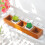 Shopping Mart Organizer Wood Brown 1Pack 7