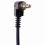 Spiral audio cable jack right angle 90 degree 3.5mm jack auxiliary cable 4