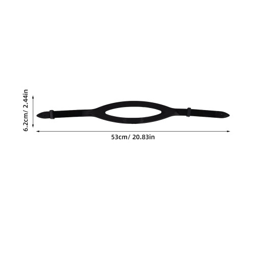 Silicone Diving Mask Strap 2 pcs 1