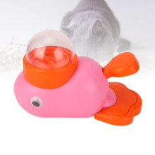 Interaktives Hund- und Katzenfutter-Spielzeug, Kunststoff, 21,5x11,5cm, Pink