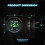 LED Digital Voltmeter Panel 12V DC Waterproof Round Gauge 3