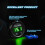 LED Digital Voltmeter Panel 12V DC Waterproof Round Gauge 5