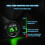 LED Digital Voltmeter Panel 12V DC Waterproof Round Gauge 6