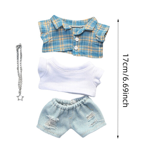 2025Laboo Party Cute Style Outfit Ρούχα μόδας για κούκλες 17εκ. για αξεσουάρ 1