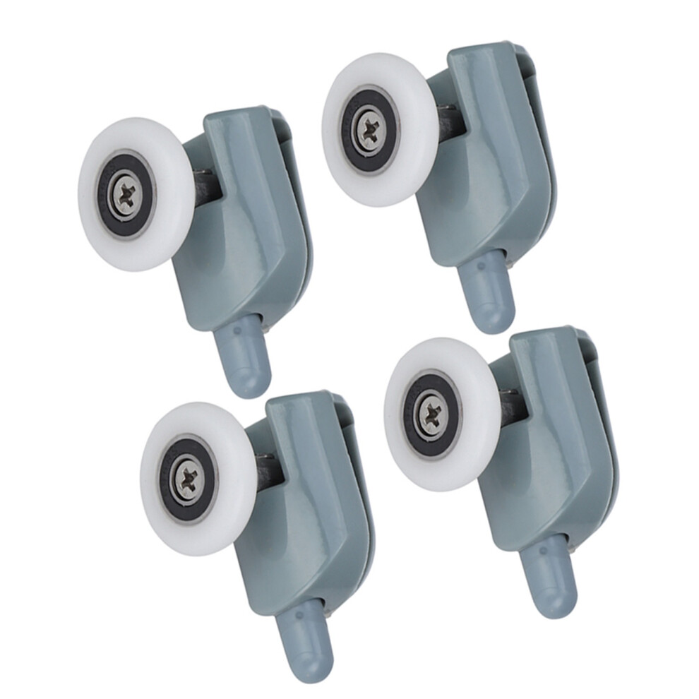 Shower Door Bottom Pulleys & Rollers For Easy Sliding Durable Glass Track Parts 8781391650402