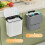 Wall-Mounted 8L Trash Can with Lid – Space-Saving, Leak-Proof, Odor-Control Flip Top, Rust-Proof Plastic Bin for Kitchen/Home/Office 6
