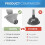 High-Pressure Toilet Plunger Dark Blue 5
