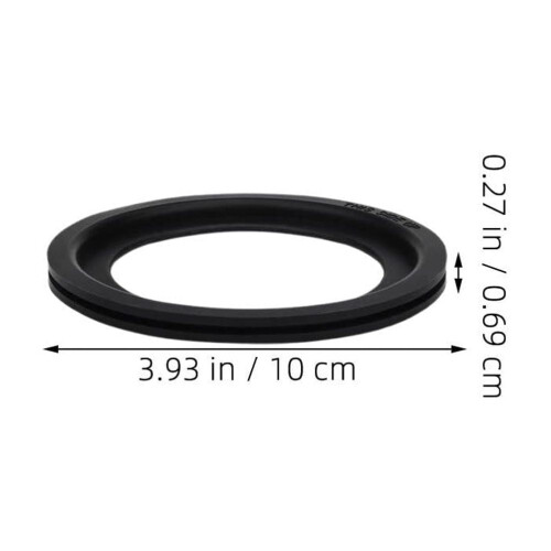 RV Toilet Seal Replacement Rubber Flange 2 pcs 1