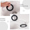 RV Toilet Seal Replacement Rubber Flange 2 pcs 3