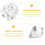 Crystal Pendant for Chandelier Replacement 1 Pack 4