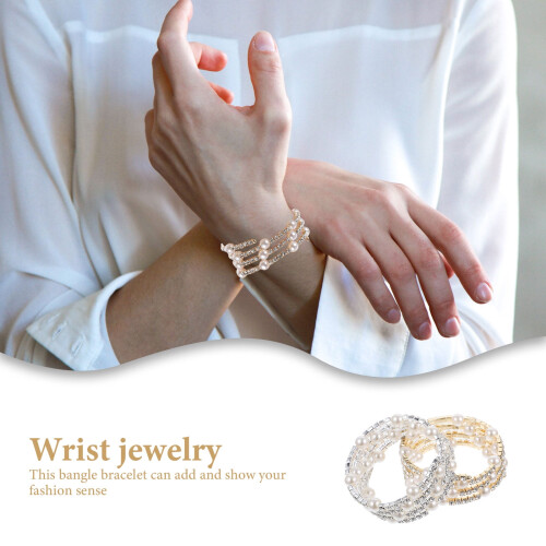 st damer armband strass legering elegant aftonklänning 2