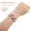 st damer armband strass legering elegant aftonklänning 7