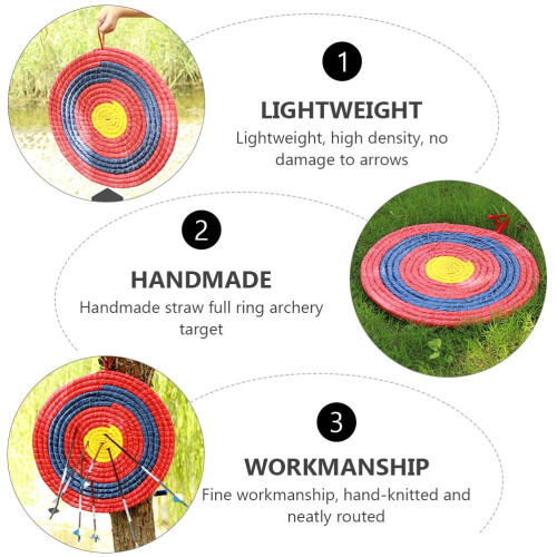 50cm Hand-Made Arrows Straw Archery for Outdoor Practice 1