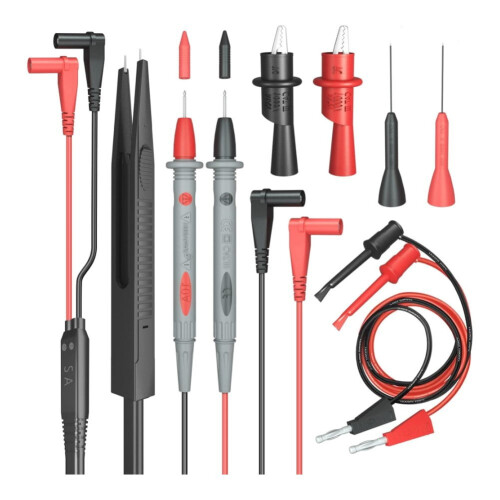 Electrical Multimeter Test Set With For Alligator Clip Test Hook Test Probe Kit 2