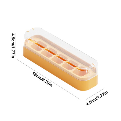 Ice Cube Trays, Easy Release Stackable Ice Cube Making Mold for Cocktails with Lid, Ice Cube Making Gadget for Whiskey, Tequila, Vodka, Bar Tool 1