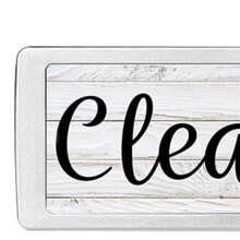 2X Dishwasher Magnet Clean Dirty Sign, Strong Universal Dirty Clean Dishwasher Magnet Indicator for Kitchen Organization
