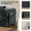 Levede Convertible Sofa Bed Sleeper 2 3 Seater Folding Floor Couch Small Space 3