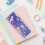 Blue stationery set, Transparent Pencil Case & Study Kit Set 6