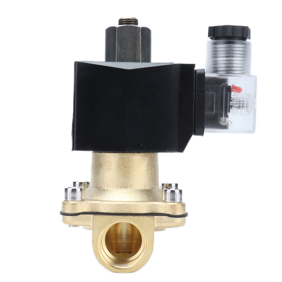 2 Way Normally Open Brass Solenoid Valve