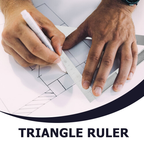Woodworking Triangle Ruler Large Framing Square Drawing Triangle Rulers Geometric Rulers 2