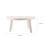 Outdoor folding table white plastic 1 pc 5.5x11.8x11.8 in 2