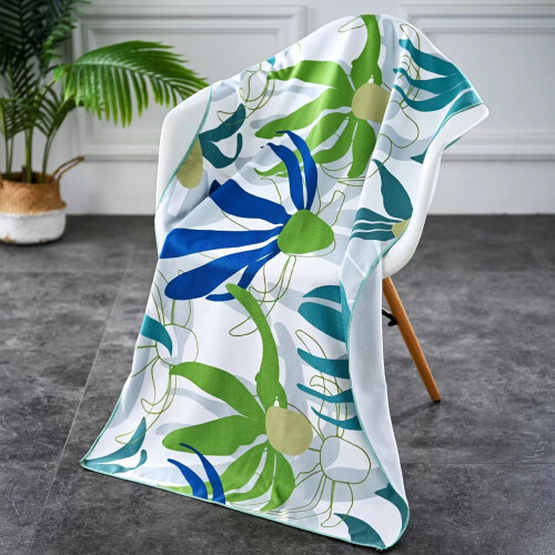 Microfiber beach towel double-sided printed 2